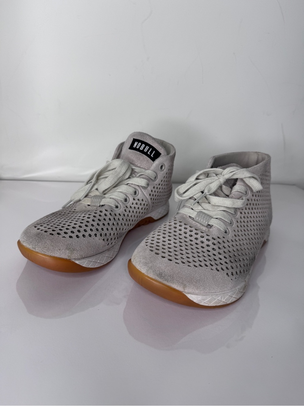 NOBULL Grey Mid Trainer High Top Sneakers 7